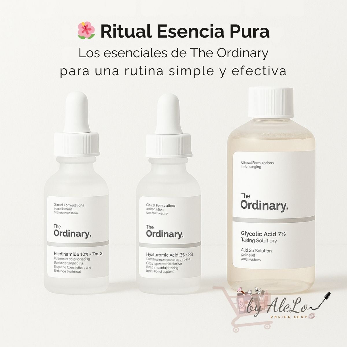 🌺 Ritual Esencia Pura (Básicos The Ordinary)