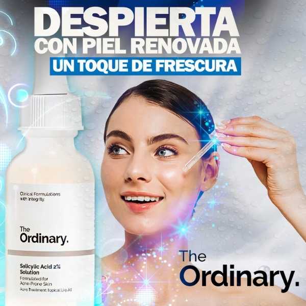 THE ORDINARY KIT ANTI ACNÉ + POROS: Niacinamida y Ácido Salicílico para una piel limpia y uniforme