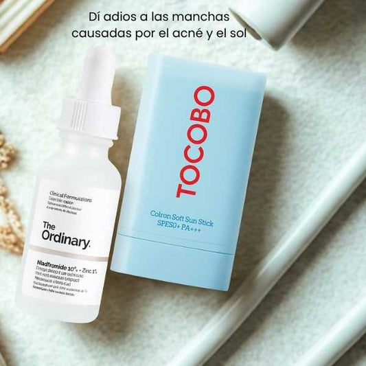 NIACINAMIDA + TOCOBO !Transforma tu piel en solo días: adiós manchas y daño solar!