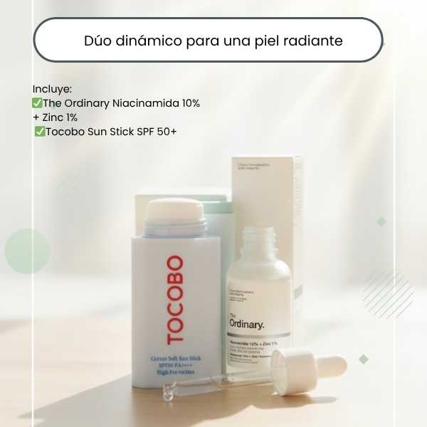 NIACINAMIDA + TOCOBO !Transforma tu piel en solo días: adiós manchas y daño solar!