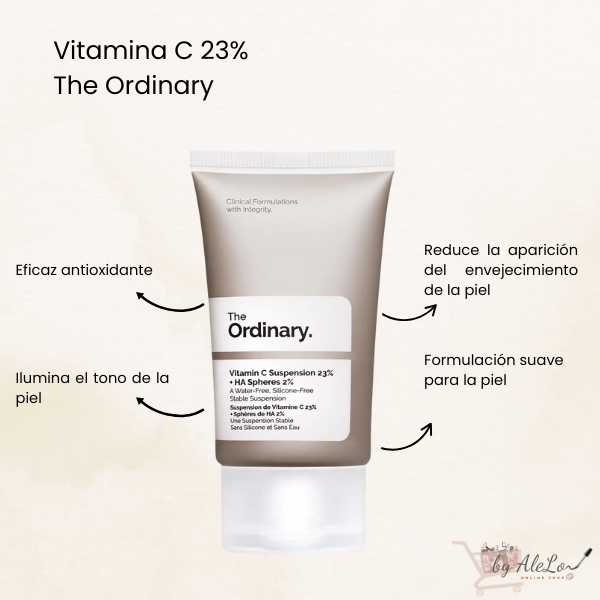 Vitamina C 23% The Ordinary - Despierta el brillo natural de tu piel
