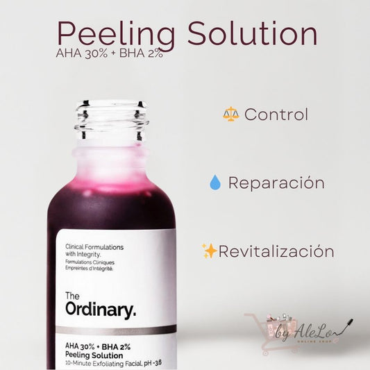 The Ordinary Peeling AHA 30% + BHA 2%  – 🌺 Renovación Suprema
