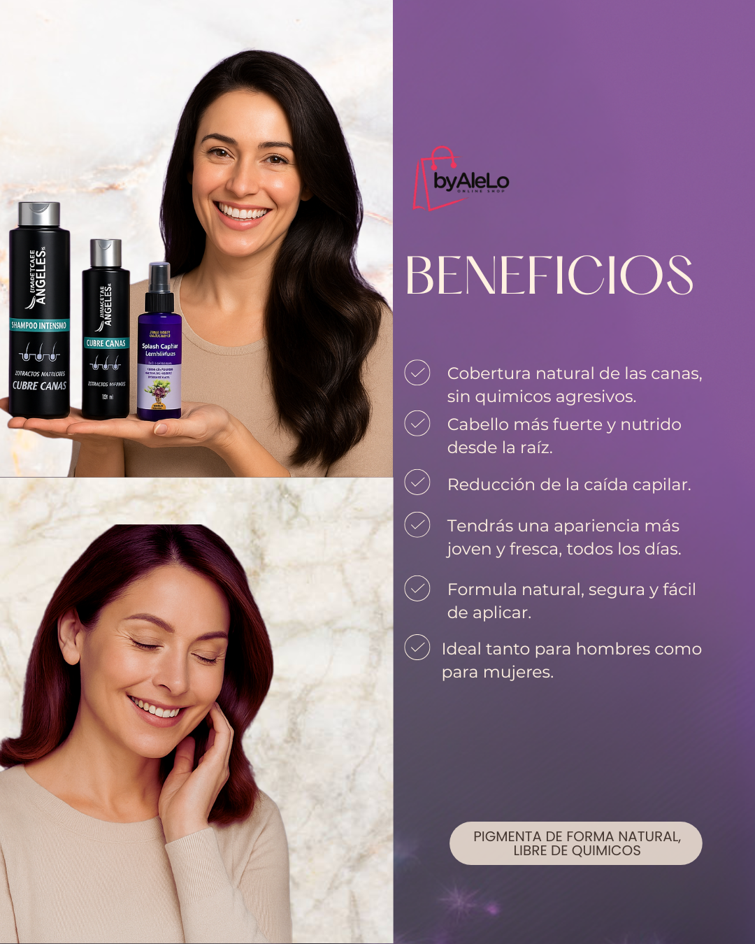 SET CUBRECANAS + SPLASH CAPILAR RESVERATROL